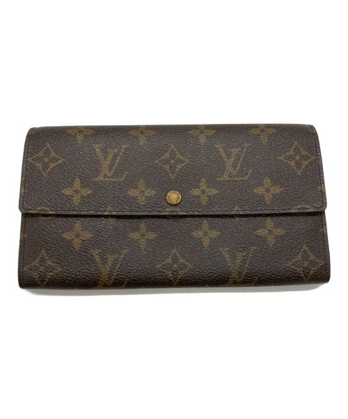 LOUIS VUITTON（ルイ ヴィトン）LOUIS VUITTON (ルイ ヴィトン) 長財布 ブラウンの古着・服飾アイテム