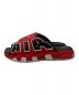 NIKE (ナイキ) AIR MORE UPTEMPO SLIDE UNIVERSITY RED/WHITE-BLACK-CLEAR レッド サイズ:28cm：12000円