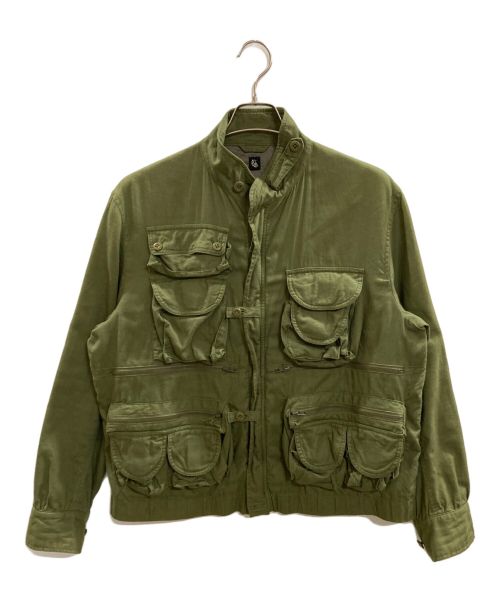 KAPTAIN SUNSHINE（キャプテンサンシャイン）KAPTAIN SUNSHINE (キャプテンサンシャイン) MULCH POCKET MILITARY JACKET グリーン サイズ:Ｌの古着・服飾アイテム