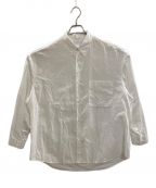 Graphpaperグラフペーパー）の古着「Broad L/S Oversized Regular Collar Shirt」｜ホワイト