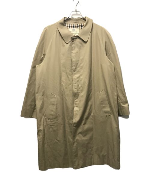 Aquascutum（アクアスキュータム）Aquascutum (アクアスキュータム) ステンカラーコート ベージュ サイズ:Ｍの古着・服飾アイテム