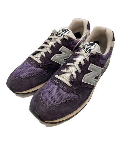 NEW BALANCE（ニューバランス）NEW BALANCE (ニューバランス) ローカットスニーカー パープル サイズ:28cmの古着・服飾アイテム