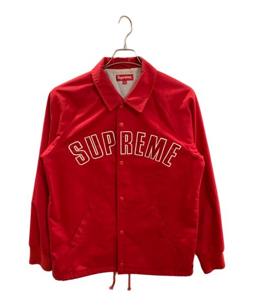 SUPREME（シュプリーム）SUPREME (シュプリーム) 15AW TWILL COACHES JACKET レッド サイズ:Ｍの古着・服飾アイテム