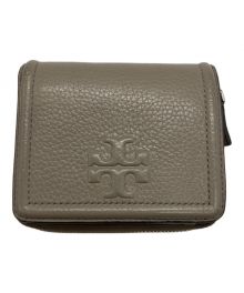 TORY BURCH（トリーバーチ）の古着「2つ折り財布」｜グレー