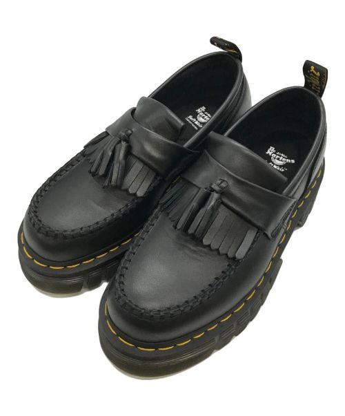 Dr.Martens（ドクターマーチン）Dr.Martens (ドクターマーチン) ADRIAN QUAD TASSEL LOAFER ブラック サイズ:UK6の古着・服飾アイテム