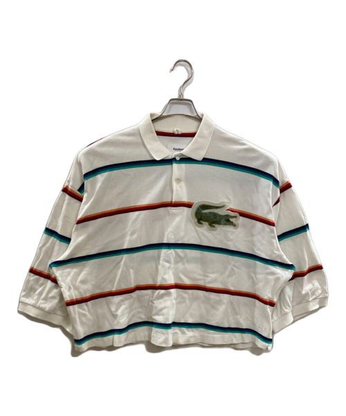 doublet（ダブレット）doublet (ダブレット) 3D PATCH OVERSIZED POLO SHIRT ホワイト サイズ:MIDIAMの古着・服飾アイテム