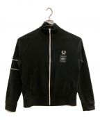 FRED PERRY×ART COMES FIRSTフレッドペリー×アートカムズファースト）の古着「ACF TAPED TRACK JACKET」｜ブラック