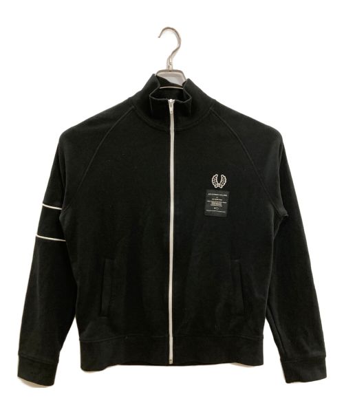 FRED PERRY（フレッドペリー）FRED PERRY (フレッドペリー) ART COMES FIRST (アートカムズファースト) ACF TAPED TRACK JACKET ブラック サイズ:Ｍの古着・服飾アイテム