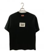 BUDSPOOLバッズプール）の古着「TIMELESS CHAIN SMOKE TEE」｜ブラック