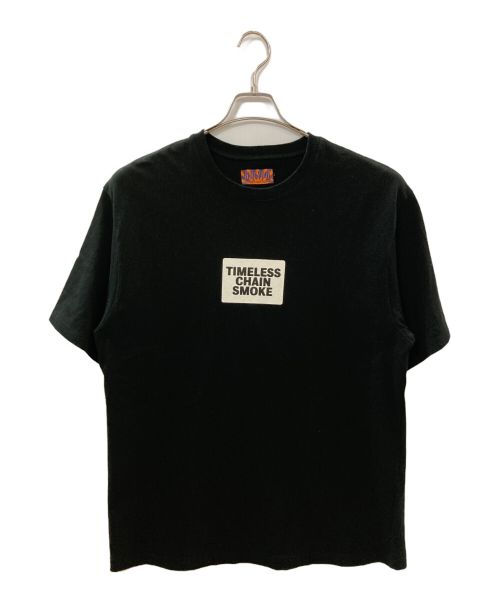 BUDSPOOL（バッズプール）BUDSPOOL (バッズプール) TIMELESS CHAIN SMOKE TEE ブラック サイズ:Ｌの古着・服飾アイテム