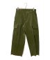 soerte（ソエルテ）の古着「Wide straight military pants」｜カーキ