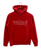 SUPREMEシュプリーム）の古着「JA PULLOVER HOODED SWEATSHIRT」｜レッド