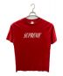 SUPREME（シュプリーム）の古着「Slap Shot Tee」｜レッド