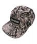 SUPREME（シュプリーム）の古着「SNEKESIN CAMP CAP」｜ピンク×ブラック