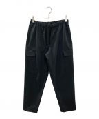 theoryセオリー）の古着「TEXTURED POLY/JOGGER PANTS」｜ネイビー