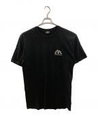 stussy×SOPHNET.ステューシー×ソフネット）の古着「バックプリントTシャツ」｜ブラック