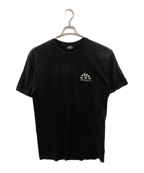 stussy（ステューシー）stussy (ステューシー) SOPHNET. (ソフネット) バックプリントTシャツ ブラック サイズ:Ｌの古着・服飾アイテム