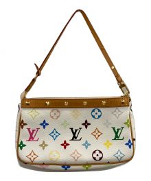 LOUIS VUITTON（ルイ ヴィトン）の古着「ポシェット・アクセソワール　モノグラム・マルチカラー　M92649」｜ホワイト