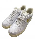 NIKEナイキ）の古着「Air Force 1 '07 LX JELLY Swoosh Vanilla Sneaker/ナイキ　DC8894-100」｜ホワイト