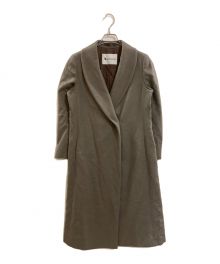 Aquascutum（アクアスキュータム）の古着「カシミヤ混ショールカラーコート/Aquascutum」｜ベージュ