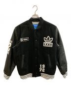 adidasアディダス）の古着「Badge Bomber JKT/アディダス　AY9148」｜インディゴ