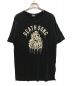 Hysteric Glamour（ヒステリックグラマー）の古着「DEATH SONG プリント ビッグTシャツ」｜ブラック