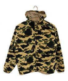 A BATHING APE（アベイシングエイプ）の古着「ベイプカモリバーシブルナイロンジャケット/A BATHING APE」｜グリーン×カーキ