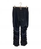 RANDYランディー）の古着「23SS SHOPPING CART ACCORDION PANTS　SS23-RPT03　ランディ」｜ネイビー