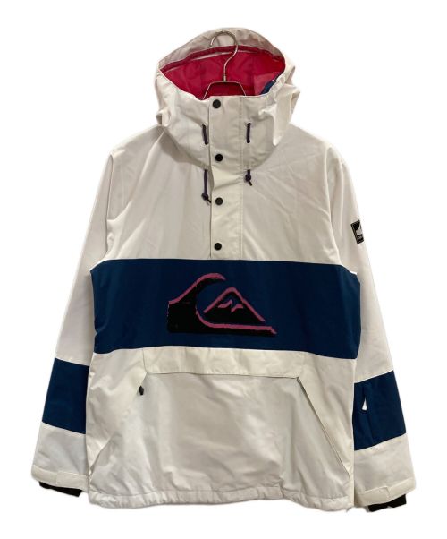 Quiksilver（クイックシルバー）Quiksilver (クイックシルバー) STEEZE JK/Quiksilver ホワイト サイズ:Ｌの古着・服飾アイテム