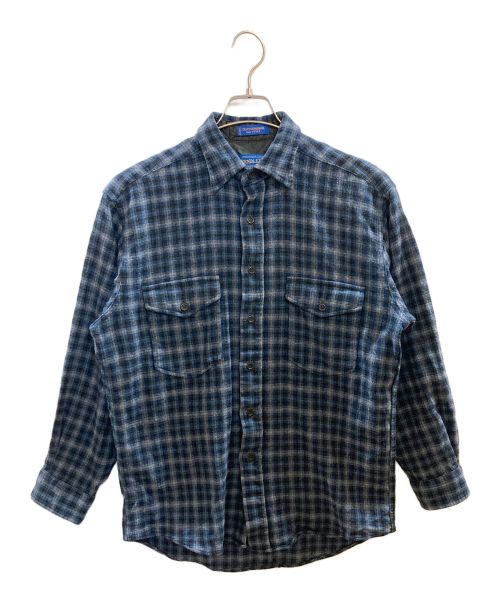 PENDLETON（ペンドルトン）PENDLETON (ペンドルトン) ボードシャツ ブルー サイズ:Ｍの古着・服飾アイテム