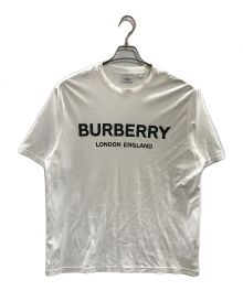 BURBERRY（バーバリー）の古着「プリントTシャツ/BURBERRY」｜ホワイト