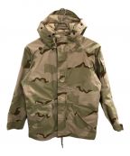 US ARMYユーエスアーミー）の古着「GORE-TEX DESERT CAMO PARKA/US ARMY」｜ベージュ×カーキ