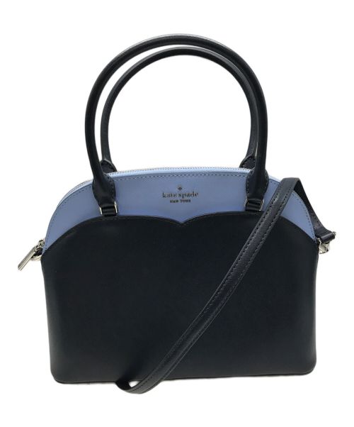 Kate Spade（ケイトスペード）Kate Spade (ケイトスペード) 2WAYショルダーバッグ/Kate Spade/ペイトン ブルー×ネイビー サイズ:表記なしの古着・服飾アイテム