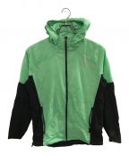 THE NORTH FACEザ ノース フェイス）の古着「VENTRIX TRAIL HOODIE/THE NORTH FACE」｜グリーン×ブラック