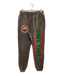 SAINT MICHAEL×Denim Tears（セントマイケル×デニムティアーズ）の古着「STT SWT PANTS SNTTRS/SAINT MICHAEL/Denim Tears」｜グレー