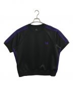 Needlesニードルズ）の古着「S/S Track Crew Neck Shirt/Needles」｜ブラック