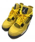 NIKEナイキ）の古着「ハイカットスニーカー/NIKE/AIR JORDAN4」｜Tour Yellow