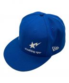 New Era×A BATHING APEニューエラ×アベイシングエイプ）の古着「キャップ/ニューエラ/アベイシングエイプ　001CPH731908C」｜ブルー