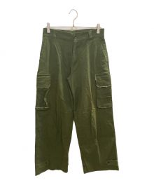 Soertel（ソテロ）の古着「Wide straight military pants/Soertel」｜グリーン