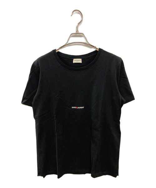 Saint Laurent Paris（サンローランパリ）Saint Laurent Paris (サンローランパリ) スモールロゴプリントTシャツ/Saint Laurent Paris ブラック サイズ:Ｍの古着・服飾アイテム