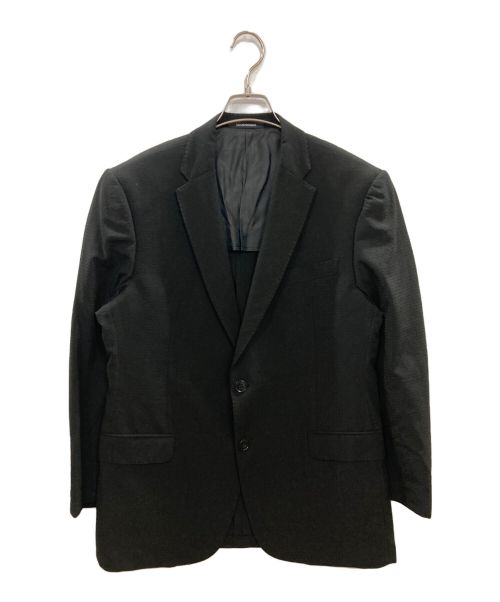 EMPORIO ARMANI（エンポリオアルマーニ）EMPORIO ARMANI (エンポリオアルマーニ) テーラードジャケット/EMPORIO ARMANI ブラック サイズ:50の古着・服飾アイテム