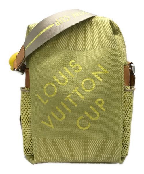 LOUIS VUITTON（ルイ ヴィトン）LOUIS VUITTON (ルイ ヴィトン) ショルダーバッグ 黄緑の古着・服飾アイテム