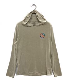 Patagonia（パタゴニア）の古着「M'S CAP COOL DAILY GRAPHIC HOODY/Patagonia」｜アイボリー