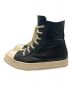 RICK OWENS (リックオウエンス) RAMONES  SNEAKERS/RICK OWENS ブラック サイズ:46：90000円