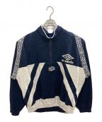 UMBRO×X-LARGEアンブロ×エクストララージ）の古着「HALF ZIP PULLOVER JACKET/UMBRO/X-LARGE」｜ネイビー