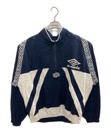 UMBRO×X-LARGE（アンブロ×エクストララージ）の古着「HALF ZIP PULLOVER JACKET/UMBRO/X-LARGE」｜ネイビー