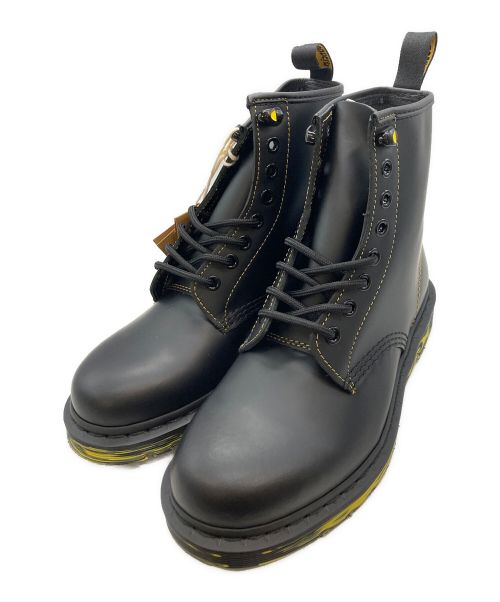 Dr.Martens（ドクターマーチン）Dr.Martens (ドクターマーチン) MARBLED SOLE SMOOTH LEATHER LACE UP BOOTS/Dr.Martens ブラック サイズ:38の古着・服飾アイテム