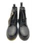 中古・古着 Dr.Martens (ドクターマーチン) MARBLED SOLE SMOOTH LEATHER LACE UP BOOTS/Dr.Martens ブラック サイズ:38：14000円