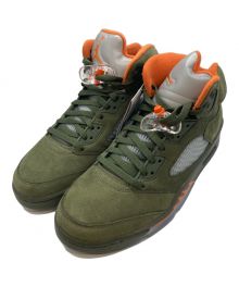 NIKE（ナイキ）の古着「Air Jordan 5 Retro "Olive"　ハイカットスニーカー　ナイキ	DD0587-308　箱付き」｜カーキ