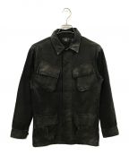 RRLダブルアールエル）の古着「JUNGLE FATIGUE JACKET/RRL」｜ブラック